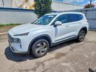 2021 Hyundai Santa Fe Sel White vin: 5NMS2DAJXMH369620