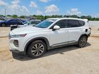 2020 Hyundai Santa Fe Sel White vin: 5NMS33AD2LH229867