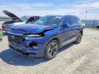 2020 Hyundai Santa Fe Sel 2.0t Blue vin: 5NMS3CAA5LH297490