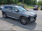 2020 Hyundai Santa Fe Sel Gray vin: 5NMS3CAD4LH146361