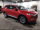 2020 Hyundai Santa Fe Sel Red vin: 5NMS3CAD9LH210443