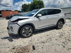2019 Hyundai Santa Fe Limited 2.0t Silver vin: 5NMS53AA2KH046144