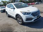 2018 Hyundai Santa Fe Sport 2.4l White vin: 5NMZT3LB9JH098976