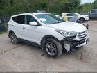 2017 Hyundai Santa Fe Sport 2.4l White vin: 5NMZU3LB7HH020946