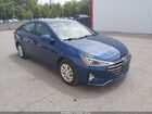 2019 Hyundai Elantra Se Blue vin: 5NPD74LF0KH476890