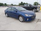 2020 Hyundai Elantra Se Blue vin: 5NPD74LF1LH610419
