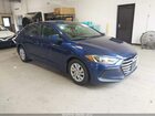 2017 Hyundai Elantra Se Blue vin: 5NPD74LF4HH132701