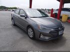 2019 Hyundai Elantra Se Gray vin: 5NPD74LF4KH489514