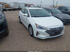 2020 Hyundai Elantra Se White vin: 5NPD74LF4LH611158