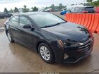 2019 Hyundai Elantra Se Черный vin: 5NPD74LF5KH485861