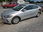 2017 Hyundai Elantra Se Silver vin: 5NPD74LF6HH049643