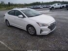 2020 Hyundai Elantra Se White vin: 5NPD74LF7LH618136
