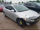 2017 Hyundai Elantra Se Silver vin: 5NPD74LF8HH140039