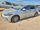 2017 Hyundai Elantra Se Silver vin: 5NPD74LF8HH199589