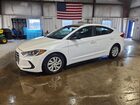 2017 Hyundai Elantra Se White vin: 5NPD74LF9HH098917