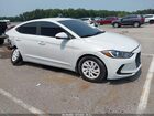 2018 Hyundai Elantra Se White vin: 5NPD74LF9JH330731