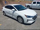2019 Hyundai Elantra Se White vin: 5NPD74LF9KH478797