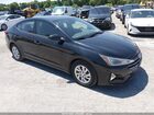2019 Hyundai Elantra Se Черный vin: 5NPD74LF9KH489119