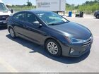 2020 Hyundai Elantra Se Gray vin: 5NPD74LFXLH601041