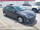 2020 Hyundai Elantra Se Gray vin: 5NPD74LFXLH613268