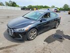 2018 Hyundai Elantra Value Edition Black vin: 5NPD84LF0JH393035