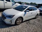 2019 Hyundai Elantra Sel White vin: 5NPD84LF0KH460024