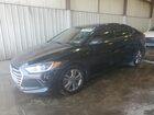 2018 Hyundai Elantra Sel Black vin: 5NPD84LF1JH381654