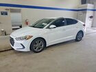 2017 Hyundai Elantra Se White vin: 5NPD84LF2HH044906