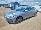 2017 Hyundai Elantra Se Silver vin: 5NPD84LF2HH052357