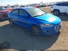 2018 Hyundai Elantra Sel Синий vin: 5NPD84LF2JH336500