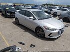 2018 Hyundai Elantra Sel Silver vin: 5NPD84LF3JH230525