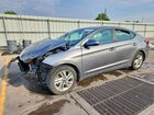 2019 Hyundai Elantra Value Edition Gray vin: 5NPD84LF3KH480154