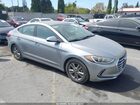 2017 Hyundai Elantra Se Silver vin: 5NPD84LF4HH080516