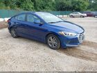 2017 Hyundai Elantra Se Blue vin: 5NPD84LF4HH110095