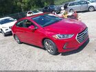 2017 Hyundai Elantra Value Edition Red vin: 5NPD84LF4HH169664