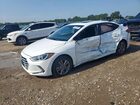 2018 Hyundai Elantra Value Edition White vin: 5NPD84LF4JH310044