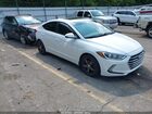 2018 Hyundai Elantra Value Edition White vin: 5NPD84LF4JH377565