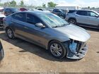 2019 Hyundai Elantra Value Edition Gray vin: 5NPD84LF5KH460049