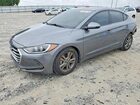 2018 Hyundai Elantra Gray vin: 5NPD84LF6JH344745