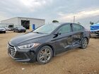 2018 Hyundai Elantra Sel Черный vin: 5NPD84LF6JH377891