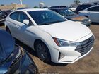 2020 Hyundai Elantra Sel White vin: 5NPD84LF6LH533222