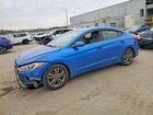 2017 Hyundai Elantra Se Blue vin: 5NPD84LF7HH064617