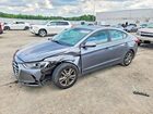 2018 Hyundai Elantra Sel Gray vin: 5NPD84LF9JH300495
