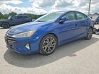 2020 Hyundai Elantra Limited Blue vin: 5NPD84LF9LH574086