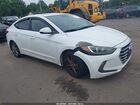 2017 Hyundai Elantra Value Edition White vin: 5NPD84LFXHH133204