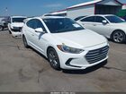 2018 Hyundai Elantra Sel Белый vin: 5NPD84LFXJH367798