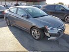 2019 Hyundai Elantra Sel Gray vin: 5NPD84LFXKH481124