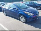 2016 Hyundai Elantra Se Blue vin: 5NPDH4AE1GH666230
