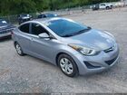 2016 Hyundai Elantra Se Silver vin: 5NPDH4AE3GH705156