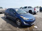 2016 Hyundai Elantra Value Edition Синий vin: 5NPDH4AE3GH735774